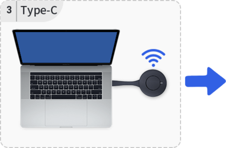 QuickShare 68EPro TYPE-C Wireless Presentation Device